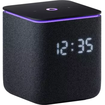 Умная колонка Яндекс Станция Миди с Алисой, черная