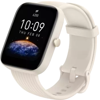 Умные часы Amazfit Bip 3 Pro, кремовые