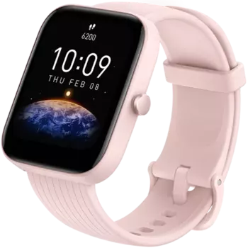 Умные часы Amazfit Bip 3 Pro, розовые