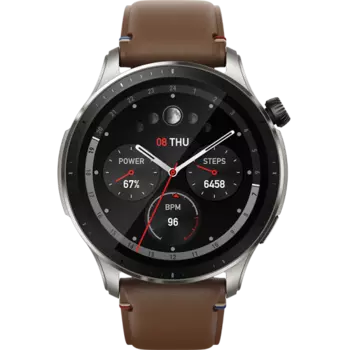 Умные часы Amazfit GTR 4, коричневые