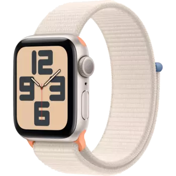 Умные часы Apple Watch SE 2023, 40mm, Starlight Aluminum Case with Starlight Sport Loop, One size (MR9W3ZP/A)