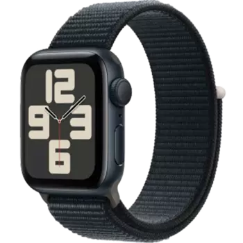 Умные часы Apple Watch SE 2023, 44mm, Midnight Aluminium Case with Midnight Sport Loop, One size (MREA3LL/A)