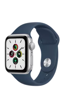 Умные часы Apple Watch SE, 40 мм, серебро (MKNY3RU/A)