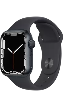 Умные часы Apple Watch Series 7, 41 мм, тёмная ночь
