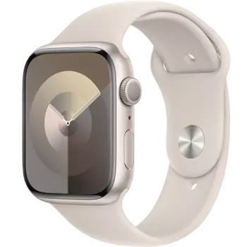 Умные часы Apple Watch Series 9, 41 мм, Sport Band, Starlight, size M (MR8T3LL)