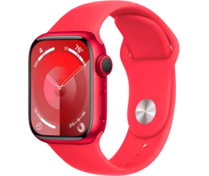 Умные часы Apple Watch Series 9, 45 мм, Sport Band, Red, size L