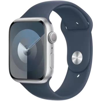 Умные часы Apple Watch Series 9, 45 мм, Sport Band, Silver, size L