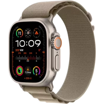 Умные часы Apple Watch Ultra 2, 49 мм, M, Alpine Loop, Olive (MRFH3)