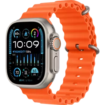 Умные часы Apple Watch Ultra 2, 49 мм, Ocean Band, Orange (MRF83)
