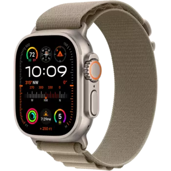 Умные часы Apple Watch Ultra 2, 49 мм, S, Alpine Loop, Olive (MRFH3)