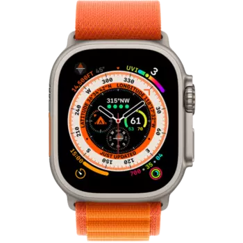 Умные часы Apple Watch Ultra, 49 мм, L, Orange Alpine (MQEV)