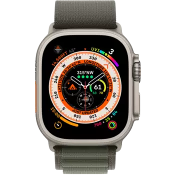 Умные часы Apple Watch Ultra, 49 мм, S, Green Alpine (MNHC)