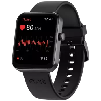 Умные часы ELARI Watch Lite, (KP-N1-BLACK), черный
