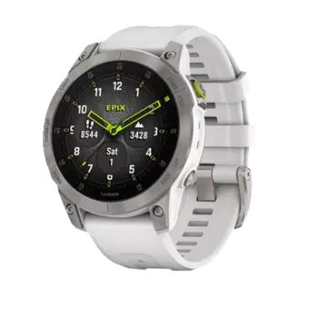 Умные часы Garmin Epix Gen 2, белый (010-02582-21)