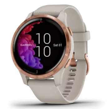 Умные часы Garmin Venu, розово-серый (010-02173-24)