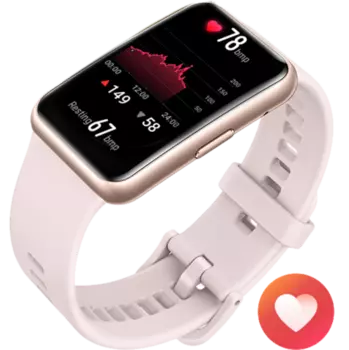 Умные часы HUAWEI Watch Fit, розовая сакура