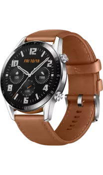 Умные часы HUAWEI Watch GT 2 46mm, темно-коричневые