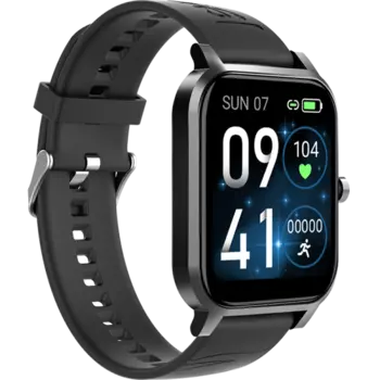 Умные часы Leef Octans, черные