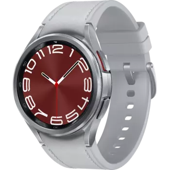 Умные часы Samsung Galaxy Watch6 Classic 43mm, серебристые (SM-R950NZSACIS)