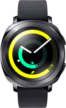 Умные часы Samsung Gear Sport, черные (SM-R600NZKASER)
