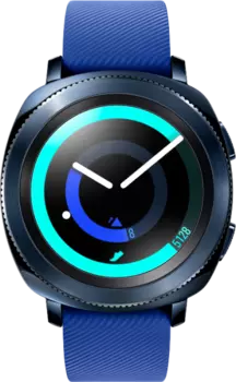 Умные часы Samsung Gear Sport, синие