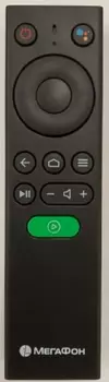 Умный пульт МегаФон к ТВ-приставке Android TV, черный