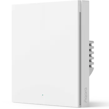 Умный выключатель Aqara H1 EU(без нейтрали, 1 клавиша), WS-EUK01