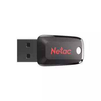 USB Flash Drive Netac 8 ГБ NT03U197N-008G-20BK, USB2.0 металл серебро