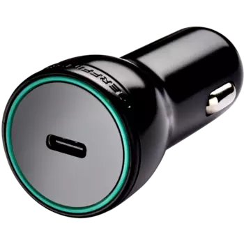 Зарядное устройство автомобильное Gerffins Pro 20Вт Type-C (Черное)