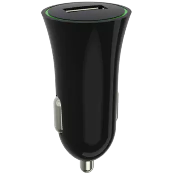 Зарядное устройство автомобильное Stellarway USB-A 1A, черное