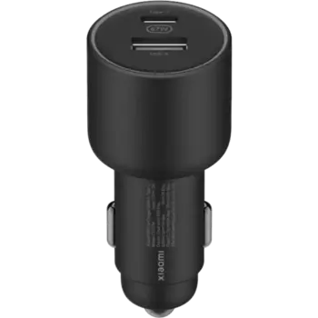 Зарядное устройство автомобильное Xiaomi Car Charger USB-A/C 67W, черное (BHR6814GL)