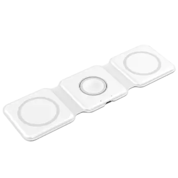 Зарядное устройство беспроводное Stellarway Qi AW 3в1 WRC4-MS 15W, белое