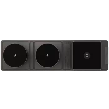 Зарядное устройство беспроводное VLP Qi для Samsung 3в1 15W черное