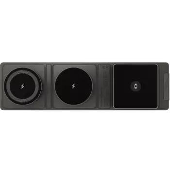 Зарядное устройство беспроводное VLP Qi M-Charger 3 в 1 MS 15W черное