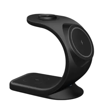 Зарядное устройство беспроводное VLP Qi Powerstand 3 in 1 MS 15W черное