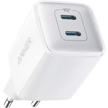 Зарядное устройство сетевое Anker PowerPort 3 Nano Pro A2038, белое (GaN)