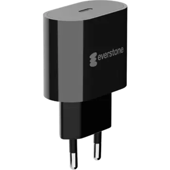 Зарядное устройство сетевое Everstone EV-AC-USBC10 2A, черный