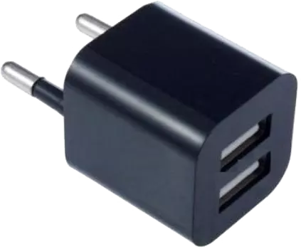 Зарядное устройство сетевое Oxion (2 USB разъема)