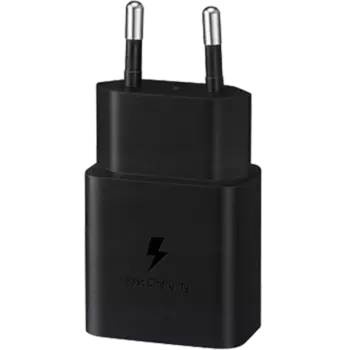 Зарядное устройство сетевое Samsung 15Вт EP-T1510NBEGRU Type-C, черное