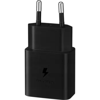 Зарядное устройство сетевое Samsung 15Вт EP-T1510XBEG Type-C, черное