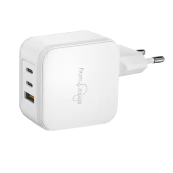 Зарядное устройство сетевое Stellarway USB-A/2С 45W PD, белый