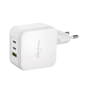 Зарядное устройство сетевое Stellarway USB-A/2С 65W PD, белый