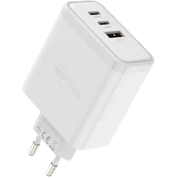 Зарядное устройство сетевое Stellarway USB-A/2С 65W PD, белый