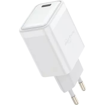 Зарядное устройство сетевое Stellarway USB-C PD 20W, белый