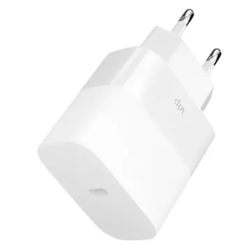 Зарядное устройство сетевое VLP GAN Charger USB-С PD 45W белое