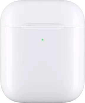Зарядный футляр Apple с беспроводной зарядкой для AirPods, белый (MR8U2)