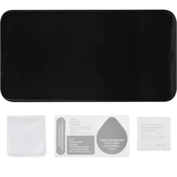 Защитное стекло Barn&Hollis для Apple iPhone 15 Pro 2.5D Full Glue (черная рамка)