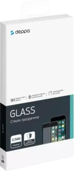 Защитное стекло Deppa для Samsung Galaxy A71 3D Full Glue (черная рамка)