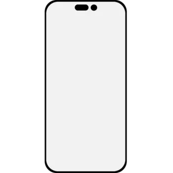 Защитное стекло Gresso для Apple iPhone 15 Plus 2.5D Full Glue (черная рамка)