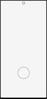 Защитное стекло Gresso для Samsung Galaxy S23 Ultra 3D Full Glue (черная рамка)